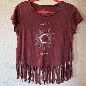 AEO Fringe Top